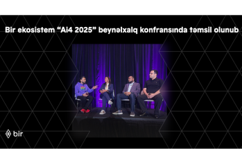 Bir ekosistem “Ai4 2025” beynəlxalq konfransında təmsil olunub