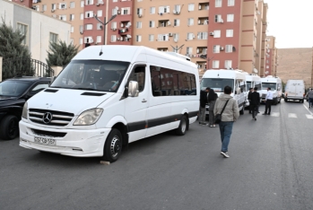 Cəbrayıl şəhərinə növbəti köç karvanı yola salınıb - FOTOLAR