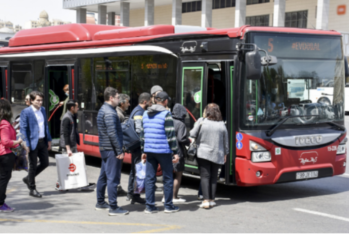 Bakıda avtobuslardan istifadə edənlərin sayı artdı - Bir ildə 476 milyon sərnişin - RƏSMİ