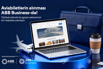 İndi aviabiletlər də - ABB Business-də alınır 