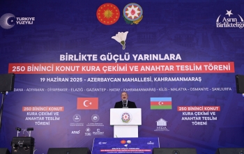 Kahramanmaraşda “Azərbaycan” məhəlləsinin açılış mərasimi - [red]ƏLİYEV VƏ ƏRDOĞAN TƏDBİRDƏ - VİDEO [/red] | FED.az