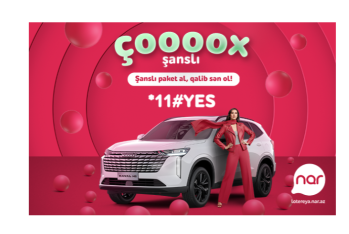 Cəmi 1 AZN-lə bu axşam “Nar”dan möhtəşəm avtomobilə sahib ol!