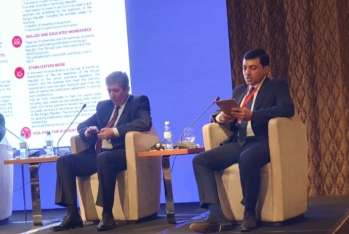 Tanınmış iş adamı Bakıda keçirilən Forumda Qırğızıstan - Azərbaycan arasında yarana biləcək yeni biznes növlərindən danışıb