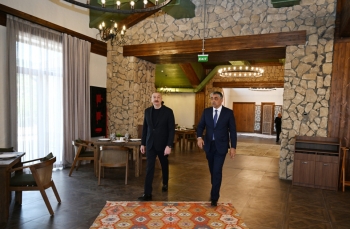 Prezident İlham Əliyev “Laçın” İstirahət Kompleksinin açılışında - FOTOLAR | FED.az