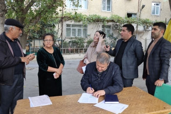 Əhali ilə müqavilələrin bağlanılmasına başlanıldı - Nazirlər Kabinetinin qərarı işə düşdü - FOTO | FED.az