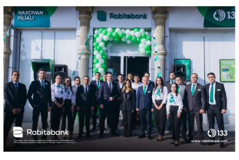 Rabitəbank yeni konseptli Naxçivan filialinin açilişini etdi
