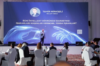 Veysəloğlu Şirkətlər Qrupu “Süni Zəka Dövründə Liderlik” mövzusunda forum keçirib - FOTOLAR | FED.az