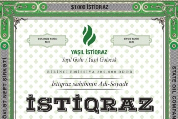 SOCAR-ın “yaşıl” istiqrazlarının üçüncü faiz ödənişi edilib