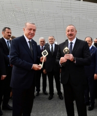 Azərbaycan və Türkiyə prezidentləri Zəngilan aeroportunun açılışında - İŞTİRAK EDİB - FOTOLAR[b][red] - YENİLƏNİB[/red][/b] | FED.az