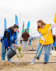 Yelo Bank поддерживает цель в 1 000 000 деревьев! | FED.az