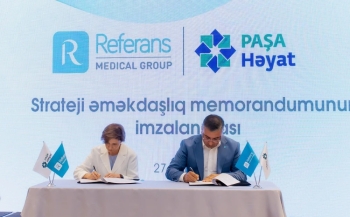 "Referans Medical Group" və "PAŞA Həyat Sığorta"  "TezSağal" məhsulunu - [red]TƏQDİM ETDİ[/red] | FED.az
