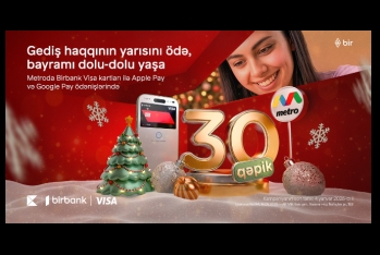 Birbank-dan bayram sürprizi: Metroda gediş haqqına 50% endirim edildi