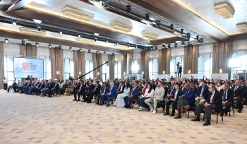III Şuşa Qlobal Media Forumu işənun iştirakçıları ilə görüş keçirilib Prezident İlham Əliyev görüşdə iştirak edib | FED.az