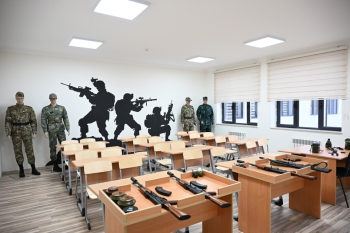 Prezident İlham Əliyev Şamaxı Avropa liseyinin yeni binasının açılışında iştirak edib - FOTOLAR | FED.az