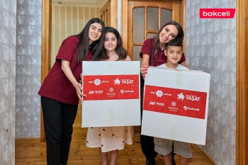“Bakcell” “YAŞAT” Fondunun “Hədiyyə Karvanı” layihəsinə qoşuldu | FED.az