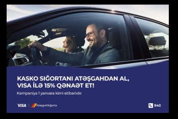 “Atəşgah” Sığorta Şirkəti avtomobil sahibləri üçün yeni kampaniyaya - START VERİR!