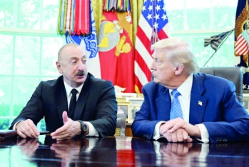 Tramp: Azərbaycanla strateji tərəfdaşlığı daha da möhkəmləndirməyi səbirsizliklə gözləyirik