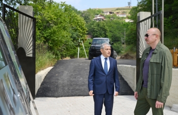 İlham Əliyev Şuşanın Kiçik Qaladərəsi kəndində görülən işlərlə tanış olub - FOTOLAR | FED.az