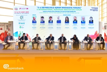 Expressbank II Beynəlxalq Aqrar İnnovasiyalar Forumunda - İŞTİRAK EDİB