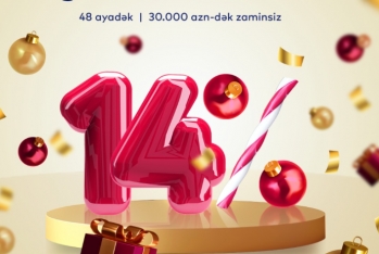 "AFB Bank"dan yeni il sevinci! - 14%-LƏ NAĞD PUL KREDİTİ