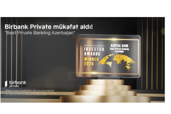 Birbank Private удостоен международной премии «Best Private Banking Azerbaijan»