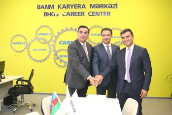 BANM-da Karyera və Məzunlar Mərkəzinin açılışı olub - FOTOLAR