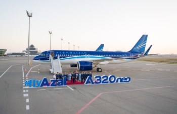 AZAL-ın ikinci yeni "Airbus A320neo" təyyarəsi Bakıya gətirilib | FED.az