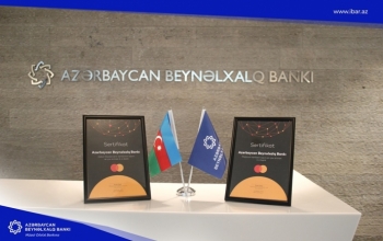 MasterCard  "Azərbaycan BeynəIxalq Bankı"na - 2 MÜKAFAT VERDİ