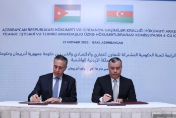 Azərbaycan ilə İordaniya arasında 6 sənəd imzalanıb
