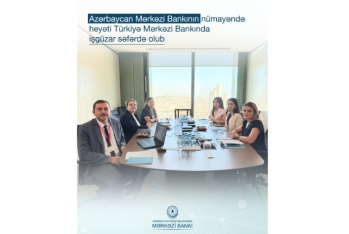 Türkiyə Mərkəzi Bankı ilə beynəlxalq təcrübələrin tətbiqi müzakirə olunub