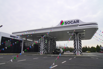 “SOCAR” brendli 60-cı yanacaqdoldurma stansiyası Ağdaşda istifadəyə verilib - FOTOLAR | FED.az