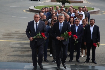Şəmkirdə Ekologiya və Təbii Sərvətlər Nazirliyinin işçilərinin peşə bayramı qeyd edilib - [red]FOTOLAR[/red] | FED.az