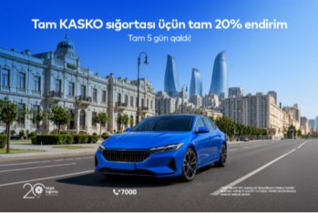 Avtomobilini KASKO etdirmək və ödənişi hissə-hissə etmək istəyənlərin - NƏZƏRİNƏ! - 5 GÜN QALDI