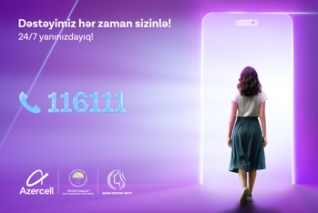 Azercell-in təşəbbüsü ilə yaradılan “Qadın Dəstək Xətti”nə 2025-ci ilin ilk rübündə 500-dən çox müraciət daxil olub