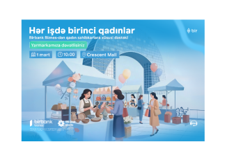 "Hər işdə birinci qadınlar"