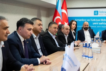 ATİB sədri Mürsəl Rüstəmov tibb müəssisələri arasında əməkdaşlıq müqaviləsinin imzalanması mərasimində iştirak edib