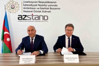 AZSTAND və Litva Standartlar Şurası arasında  - Anlaşma Memorandumu İmzalanıb