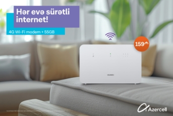 Azercell yeni Wi-Fi cihazını - TƏQDİM EDİR