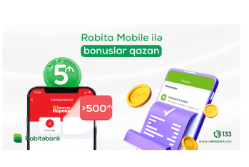 "Rabita Mobile” ilə ödəniş - BONUSLAR QAZANDIRIR!