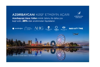 AZAL Turizm İşçiləri Günü münasibətilə sərnişinlərə xüsusi təkliflər təqdim edir