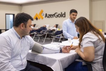 В AzerGold состоялась очередная акция по сдаче крови