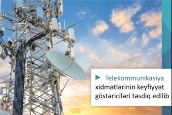 Telekommunikasiya xidmətlərinin keyfiyyət göstəriciləri - TƏSDİQ EDİLİB