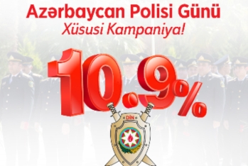 Ziraat Bank Azərbaycan Polis İşçilərinin Peşə Bayramı münasibətilə istehlak kreditləri üzrə xüsusi kampaniya - TƏQDİM EDİR!