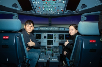 Дети шехидов посетили Центр подготовки пилотов | FED.az
