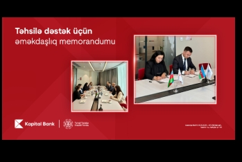 Kapital Bank və Təhsil Tələbə Kredit Fondu arasında - [red]ƏMƏKDAŞLIQ MEMORANDUMU İMZALANIB[/red] | FED.az