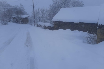 Naxçıvana 1 metr qar yağıb