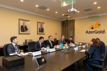Председатель правления ЗАО «AzerGold» Закир Ибрагимов встретился с новым послом Республики Гана в Азербайджане | FED.az