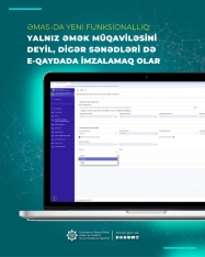 ƏMAS-da yenilik: digər sənədləri də e-qaydada imzalamaq olar | FED.az