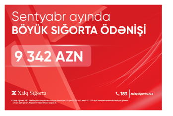 Xalq Sığorta sentyabr ayı üçün böyük sığorta ödənişinin məbləğini - [red]AÇIQLAYIB[/red] | FED.az