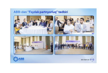 ABB-dən - “Faydalı partnyorluq” tədbiri